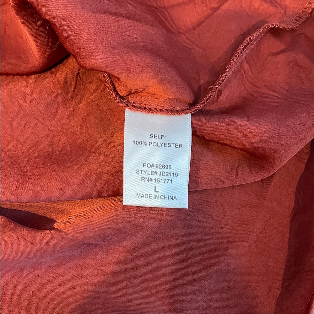 Gilli Terracotta Button-Down Tunic - image 3